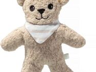 Steiff Greifspielzeug Noah Knister-Teddybär mit Rassel, GOTS organic, zertifiziert durch BCS 35014