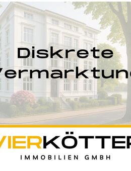 Diskrete Vermarktung: Wohnen auf der Uhlenhorst am Alsterkanal - Hamburg