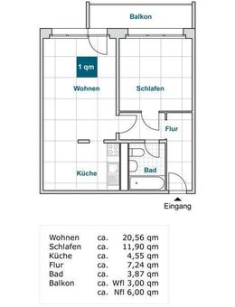 Schöner Wohnen in dieser 2-Zimmer-Wohnung! - Dresden