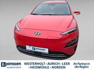 Hyundai Kona Elektro, MY23 (100kW) TREND-Paket inkl, Jahr 2023 - Leer (Ostfriesland)