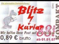 Blitz-Kurier: MiNr. 23, 02.01.2007, "3. Ausgabe, Aushilfsausgabe IV", Wert zu 0,88 auf 0,89 EUR brutto, postfrisch - Brandenburg (Havel)