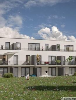 Neubau einer modernen Etagenwohnung mit Balkon. Komfort und beste Wohnlage in Seenähe! - Ebersberg