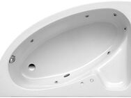 OTTOFOND Whirlpool-Badewanne Salinas A, (Komplett-Set, 3-tlg), Typ 1, chrom