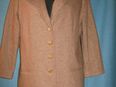 Blazer NEU * Elegant, edel, Fischgrat * Anzug * Kostüm * Blazer * Jacke ''LAURENZA'' Kurz- Größe 22/ 42- 44/ M- L * caramél * in 88499