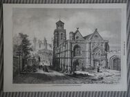 L`eglise Saint-Slupice, de Pferrefornds, visitee par Leurs Majestes., Kirche Frankreich , Grafik , Felix - Thoriony , M70 - Görlitz