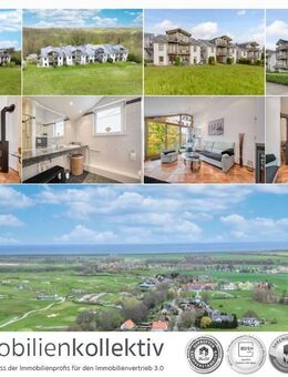 "Am Grün": Jung mit Kamin, 2 Balkonen, Keller & Carport, in TOP Lage zwischen Golfplatz & Ostsee !!! - Wittenbeck