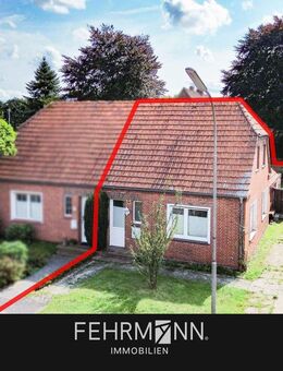 Handwerker aufgepasst - sanierungsbedürftige Doppelhaushälfte in Aschendorf zum Kauf - Papenburg