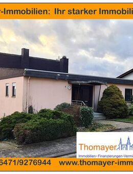 ***Extravagantes Wohnhaus – hier ist Wohnen auf einer Etage, wie im Bungalow, möglich!!!*** - Weilburg