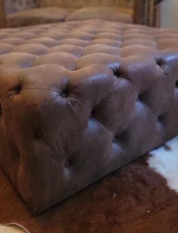 Polsterhocker Merlin Red Living - Mannheim