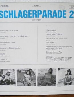 Schlagerparade 2-Vinyl-LP,Elite Special,gesungen,Rar ! Top-Cover - Linnich