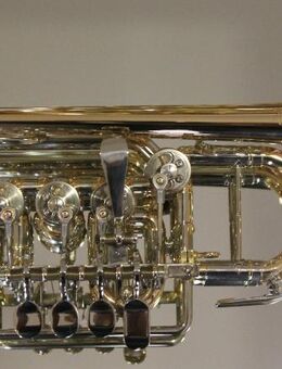 Meister J. Scherzer Piccolo - Trompete, Mod. 8111 - L, Neuware / OVP - Hagenburg