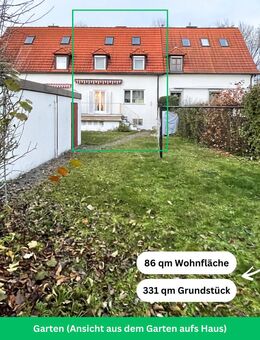 Provisionsfrei: 5-Zimmer-Reihenhaus in Olching (sanierungsbedürftig) - Olching
