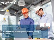 Architekt mit Schwerpunkt Stadtplanung (m/w/d) - Teuchern