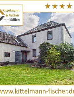 PROVISIONSFREI! Großes Haus mit sichtgeschütztem Garten in Rühen-Eischott! Fünf Zimmer + Anbau - Rühen