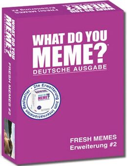 HUCH! Spiel What Do You Meme? - Fresh Memes #2, Partyspiel