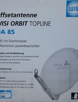WISI ORBIT TOPLINE Offsetantenne, Universal-LNC, SAT-Finder - Bad Rappenau