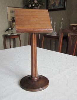 Antike Werbung Schaufenster Holzständer Eiche mit Eisenkern 1900 aus Tabakwarengeschäft - Wuppertal