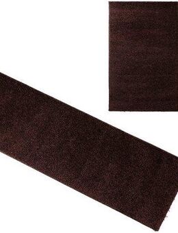 Bruno Banani Bettumrandung Shaggy Soft, Höhe 30 mm, (3-tlg), gewebt, Uni-Farben, besonders weich, Bettvorleger, Läufer-Set