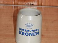 Dortmunder Kronen Bierkrug Steinzeug Keramik Steingut 0,5 l neuwertig - Borken