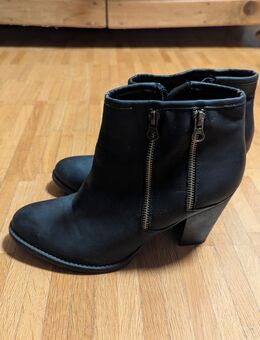 High Heels / Stiefeletten / Ankle Boots schwarz Gr. 41 - Stuttgart