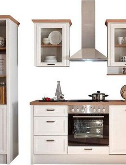 KOCHSTATION Küche Jasmin, 340 cm breit, wahlweise mit oder ohne E-Geräte