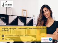 Physiotherapeut / Masseur / Wellness-Masseur (m/w/d) - Bad Bertrich