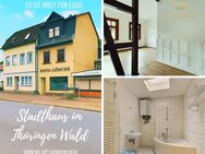 Kleines Altbau - Stadthaus im Schwarzatal auf 3 Wohnetagen mit Garten und Stellplatz - Sitzendorf