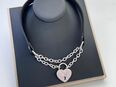 💖 Choker Halskette mit Herzschloss + Schlüssel | Symbol für Paare | Fetishparty in 71672