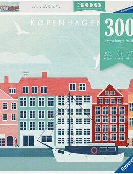 Ravensburger Puzzle Kopenhagen, 300 Puzzleteile, Made in Europe