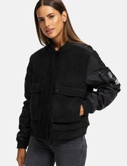 Navahoo Bomberjacke Willstehaben 14 angesagte Collegejacke mit Ärmeltasche