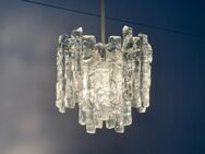 Kalmar Ice Glass Chandelier Leuchter Mid Century 60er 70er 50er - Hamburg Hamburg-Nord