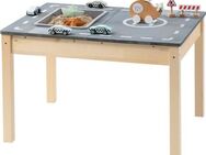 MUDDY BUDDY® Spieltisch Race Runner, Outdoor Spieltisch, natur - lavagrau, FSC® - schützt Wald - weltweit