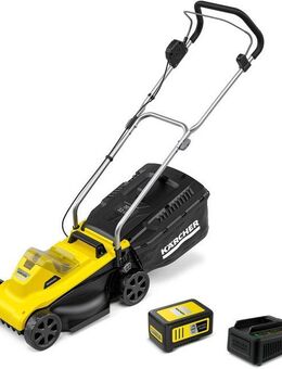 KÄRCHER Akkurasenmäher LMO 2-18 Battery Set, 32 cm Schnittbreite, inklusive 1 Akku und Ladegerät