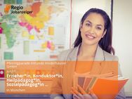 Erzieher*in, Konduktor*in, Heilpädagog*in, Sozialpädagog*in (pädagogische Fachkraft) für inklusives Kinderhaus Prinz-Eugen-Park - München