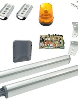Torantrieb Flügeltoröffner für Doppelflügeltore + Pforte Funktion 3 Handsender - Berlin