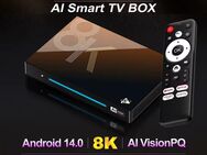 Android 14.0 Smart TV Box 8K mit extra.