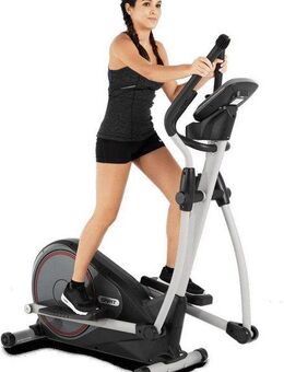 Spirit Fitness Crosstrainer-Ergometer DRE 40 (Fitnessgerät), 130 kg max. Benutzergewicht, 32 Widerstandsstufen