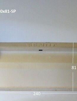 Fendt Heckschürze mit Leuchtenhalter beige, gebr., ca 240 x 81 Sonderpreis - Schotten Zentrum