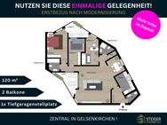 DIREKT AM MUSIKTHEATER! 4 Zimmer + 2 Loggien + Tiefgaragenstellplatz + 2 Badezimmer + Gäste WC - Gelsenkirchen