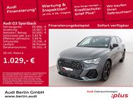 Audi Q3, Sportback S line 45 TFSI quattro, Jahr 2024 - Berlin