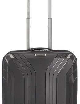 travelite Hartschalen-Trolley ELVAA Business-Trolley, 4 Rollen, Reisegepäck Handgepäck-Koffer Trolley-Aufsteck-System TSA Schloss