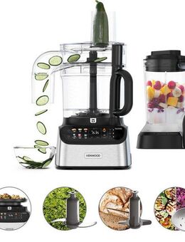KENWOOD Kompakt-Küchenmaschine MultiPro OneTouch FDM73.480SS schwarz, 1000 W