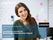 Coordinator (m/f/d) für Marketingkommunikation Teilzeit - Heidelberg