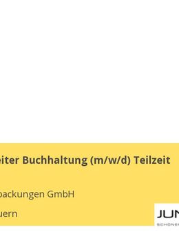 Sachbearbeiter Buchhaltung (m/w/d) Teilzeit - Steinmauern