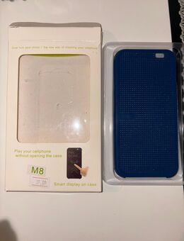 HTC One M8 Smart Display Flip Case – Blau - Hamburg