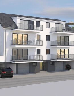 "Exklusive 3-Zimmer-Neubauwohnung mit Sonnenbalkon & großer Terrasse in ruhiger Lage" - Rudersberg