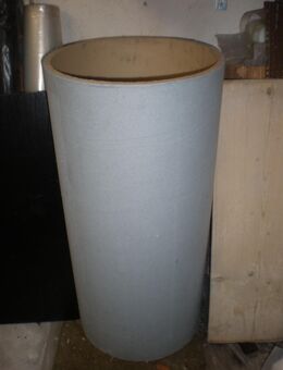 Große Leerröhre für Subwooferbau - Saffig