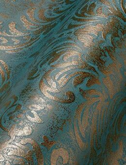 living walls Vliestapete Metropolitan Stories. Travel Styles. Ornament-Tapete, strukturiert, Metall-Effekte, gemustert, metallic, (1 St), Tapete Klassisch Elegant Barock Vintage-Optik Shabby Chic Tapeten Flur