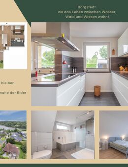 Hier will man bleiben - Stilvolles Zuhause nahe der Eider - Borgstedt