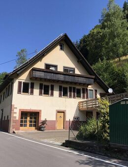 Zweifamilienhaus renoviert/saniert-1,73 ha Grund, Alleinlage, PV-Anlage, Quelle, am Wildbach - Bad Rippoldsau-Schapbach